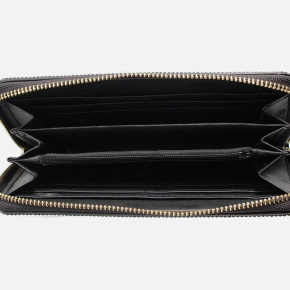 Silver and Red Women's Clutch - Picture 3 of 4